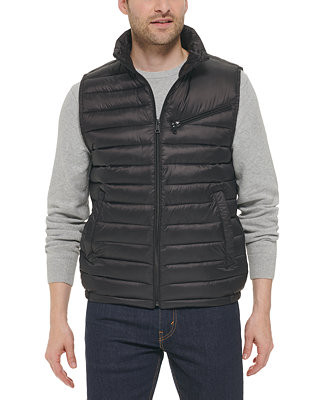 Men's Zip-Front Puffer Vest | Macy's