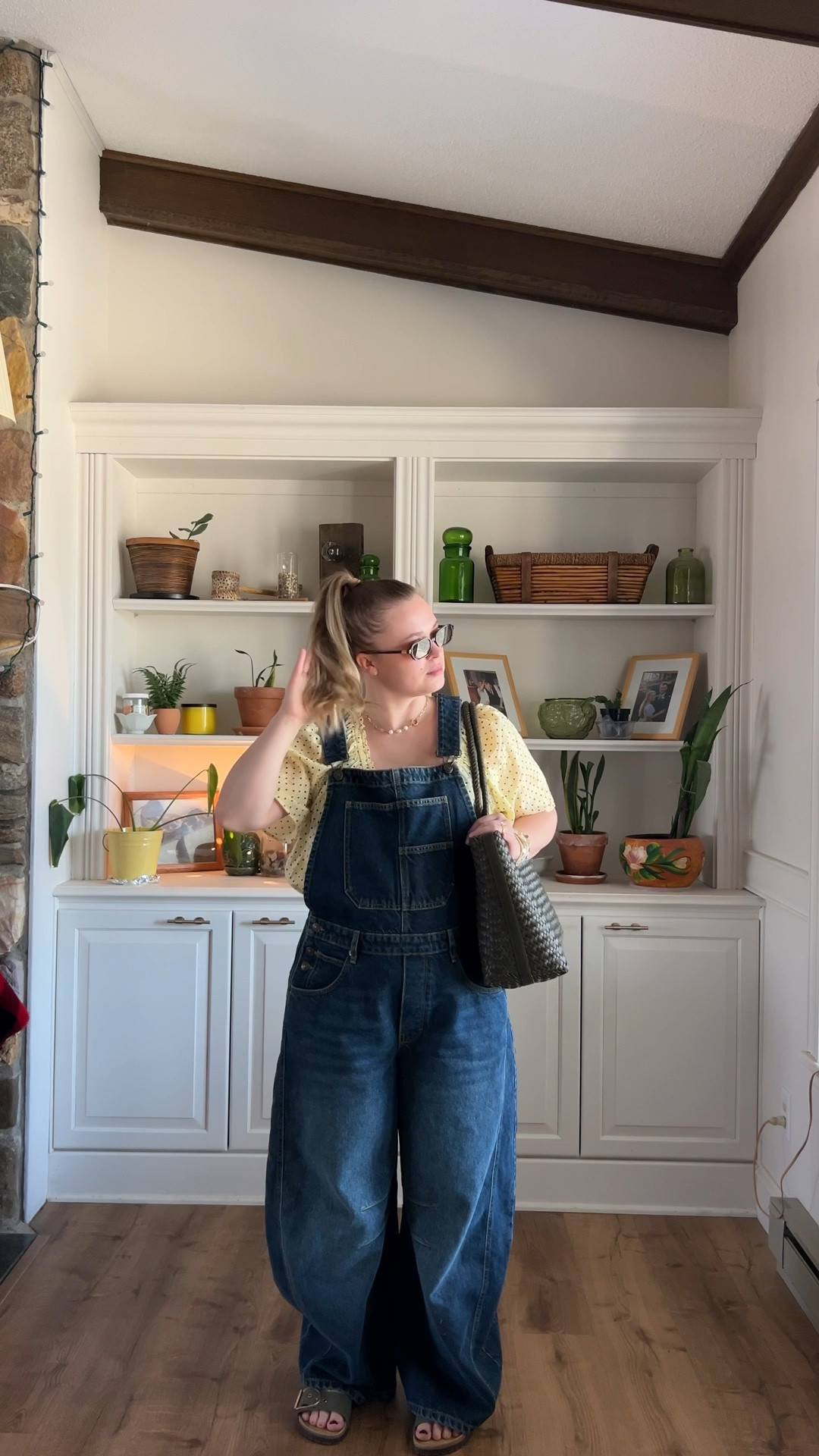 Overalls season 💙💛💙💛

@Free People @aerie @madewell @Cushionaire @Amazon Fashion 

#whatimwearing #ootd #size12fashion #midsizefashion #overallsoutfits 

#LTKMidsize #LTKSaleAlert #LTKootd