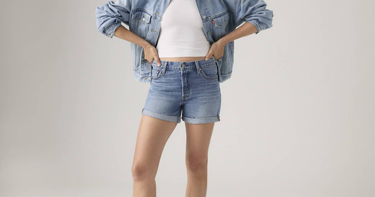 501® Rolled Women's Shorts - Medium Wash | Levi's® US | Levi's US