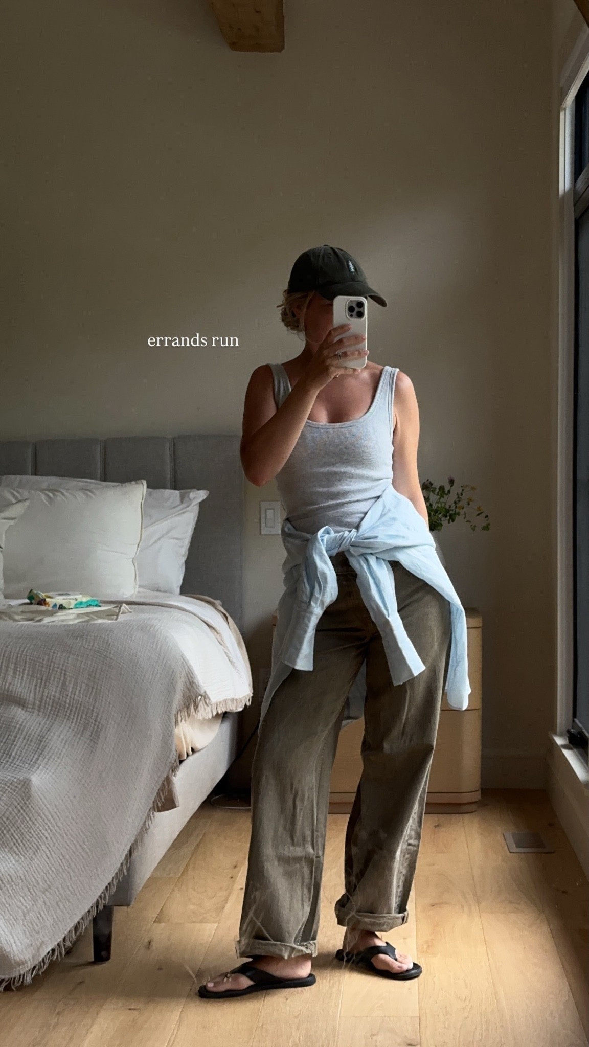 wearing size small in tank, size 25 reg in pants

#LTKjeans #LTKsummer