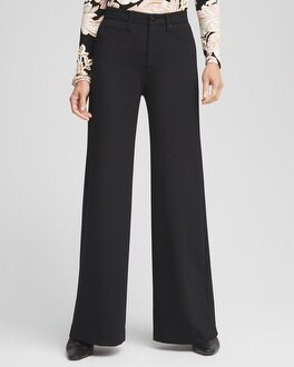 High Rise Wide Leg Ponte Pants | Chico's