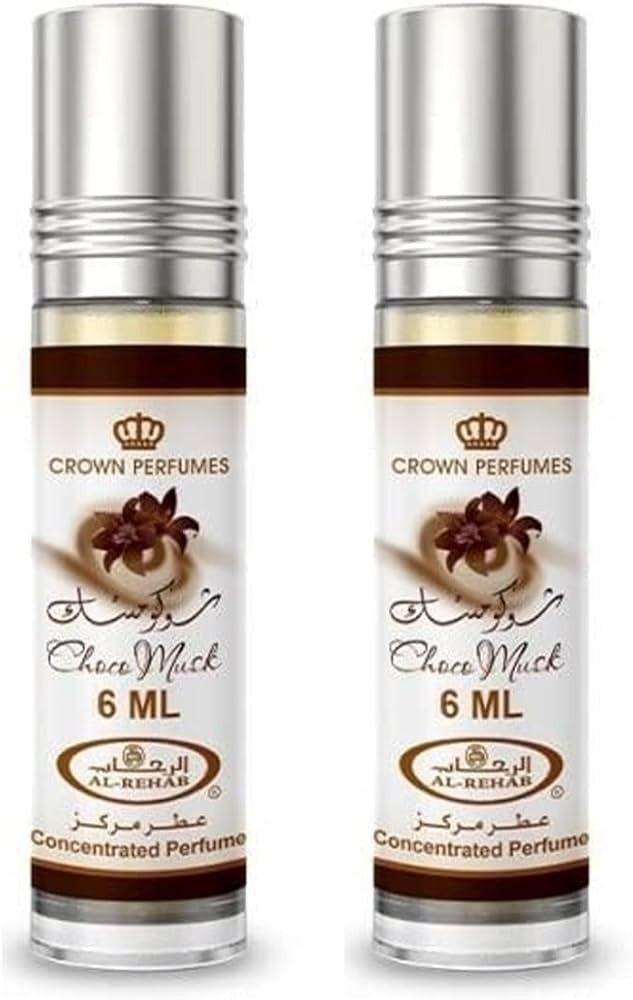 Al-Rehab Choco Musk Concentrated Perfume Rollerball for Unisex, 0.2 Ounce (Pack of 2) | Amazon (US)