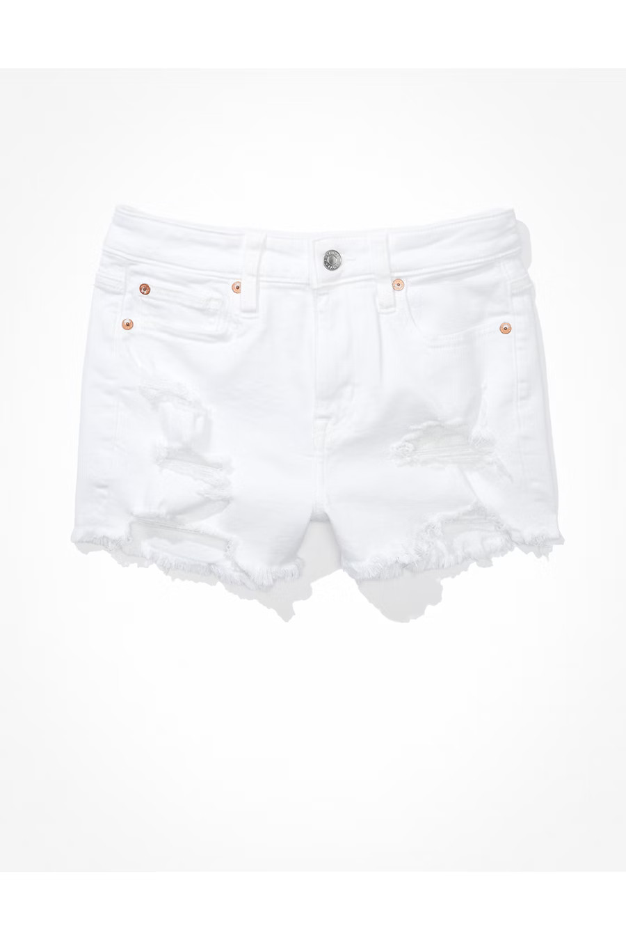 AE Stretch High-Waisted Denim Short Short | American Eagle Outfitters (US & CA)