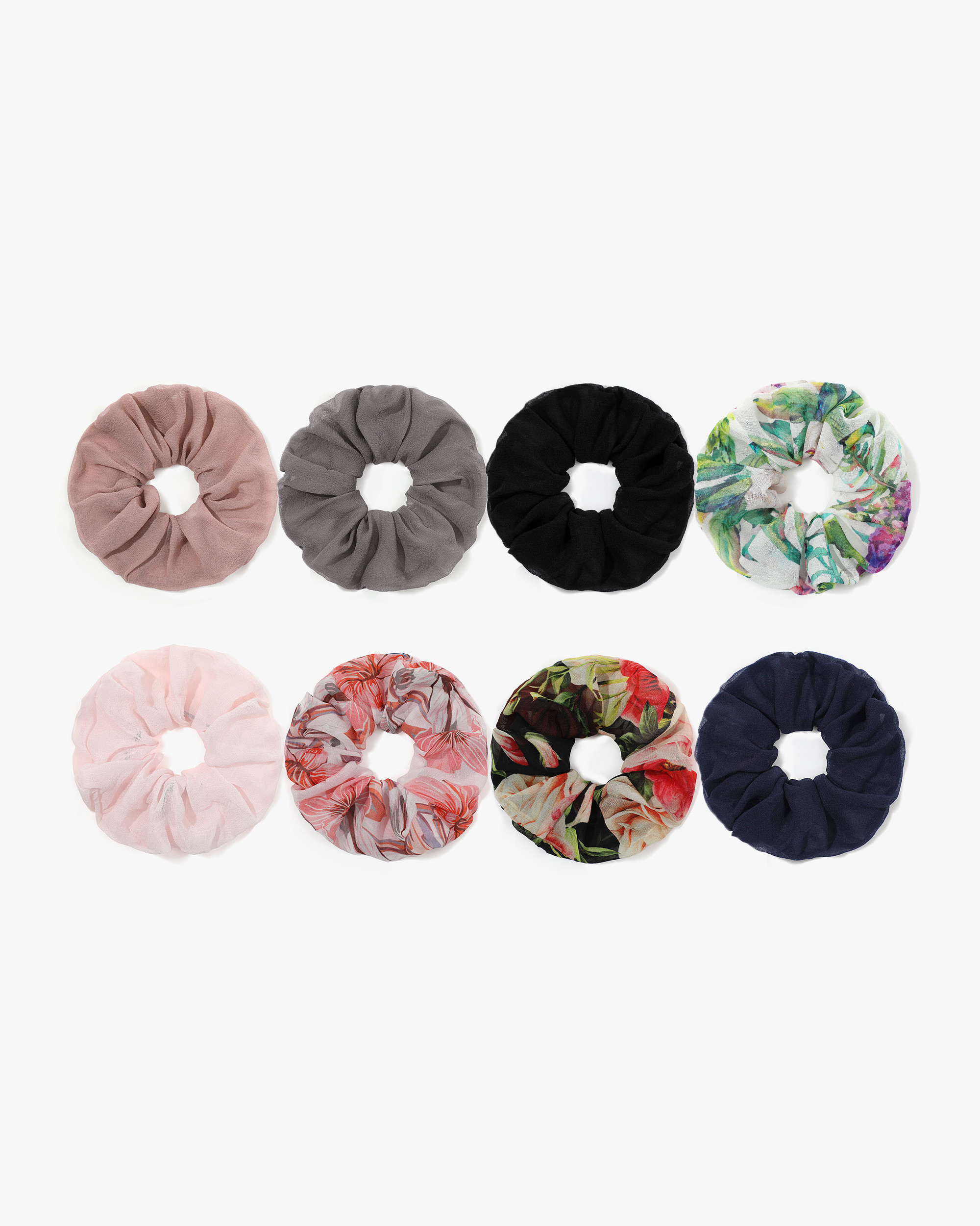 Spring and Summer Light Silk Scrunchie | LilySilk