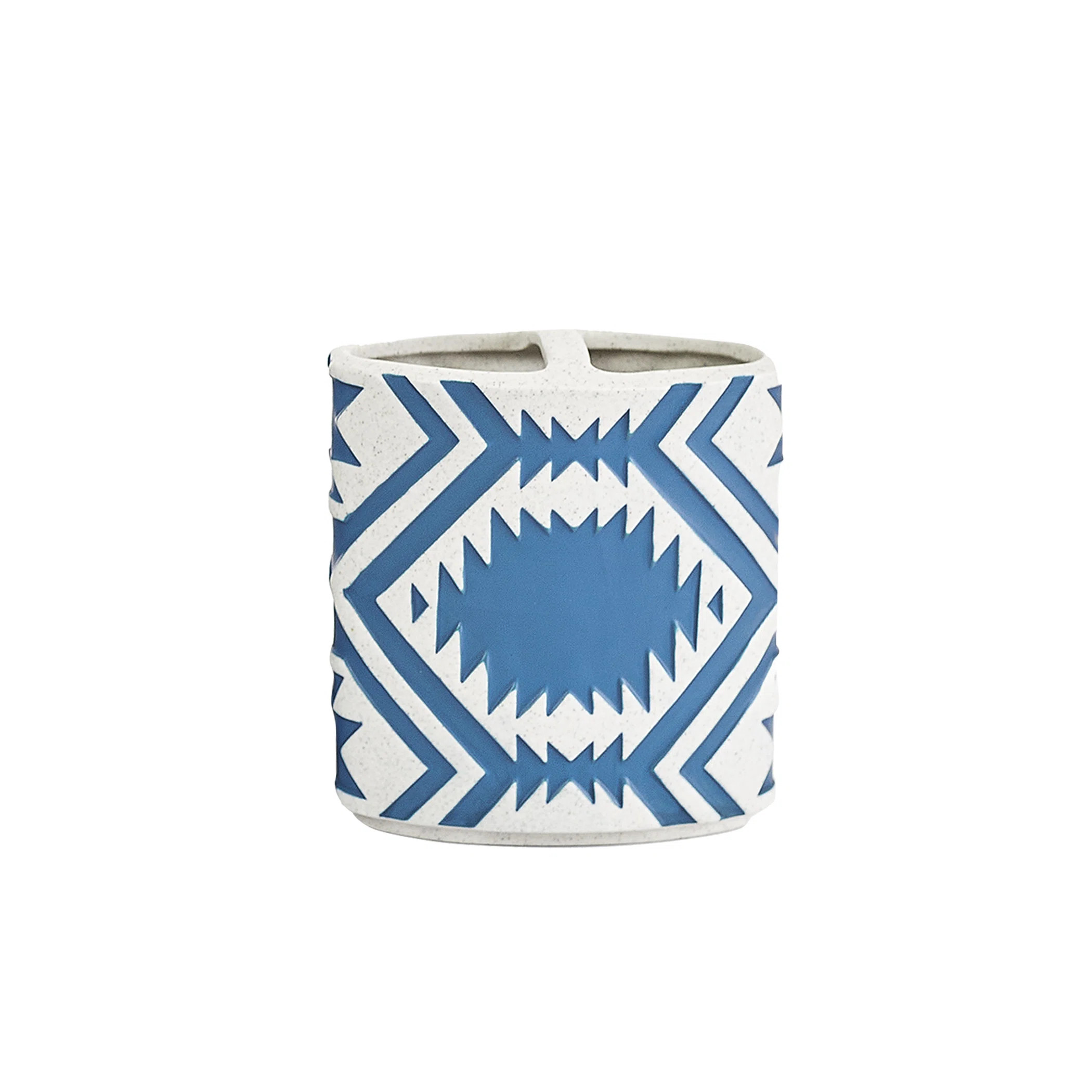 Pendleton White Sands Toothbrush Holder Blue 4.4X2.4" | Wayfair | Wayfair North America