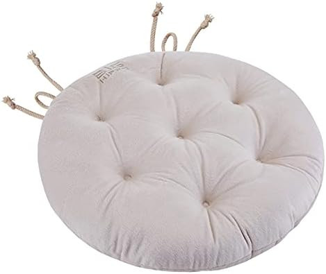 Big Hippo Chair Pads with Ties, Soft 17-Inch Round Thicken Chair Pads Seat Cushion Pillow for Garden | Amazon (US)