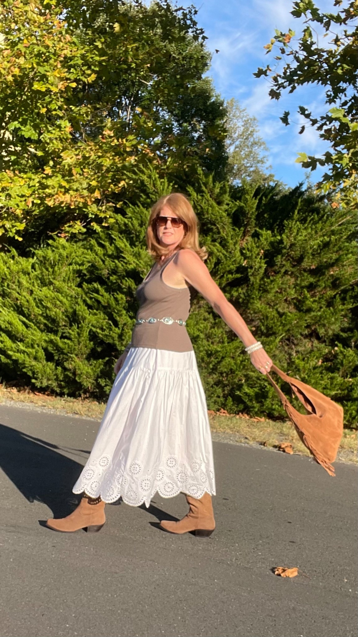 Indian summer glow 🧡

#LTKStyleTip #LTKMidsize #LTKOver40