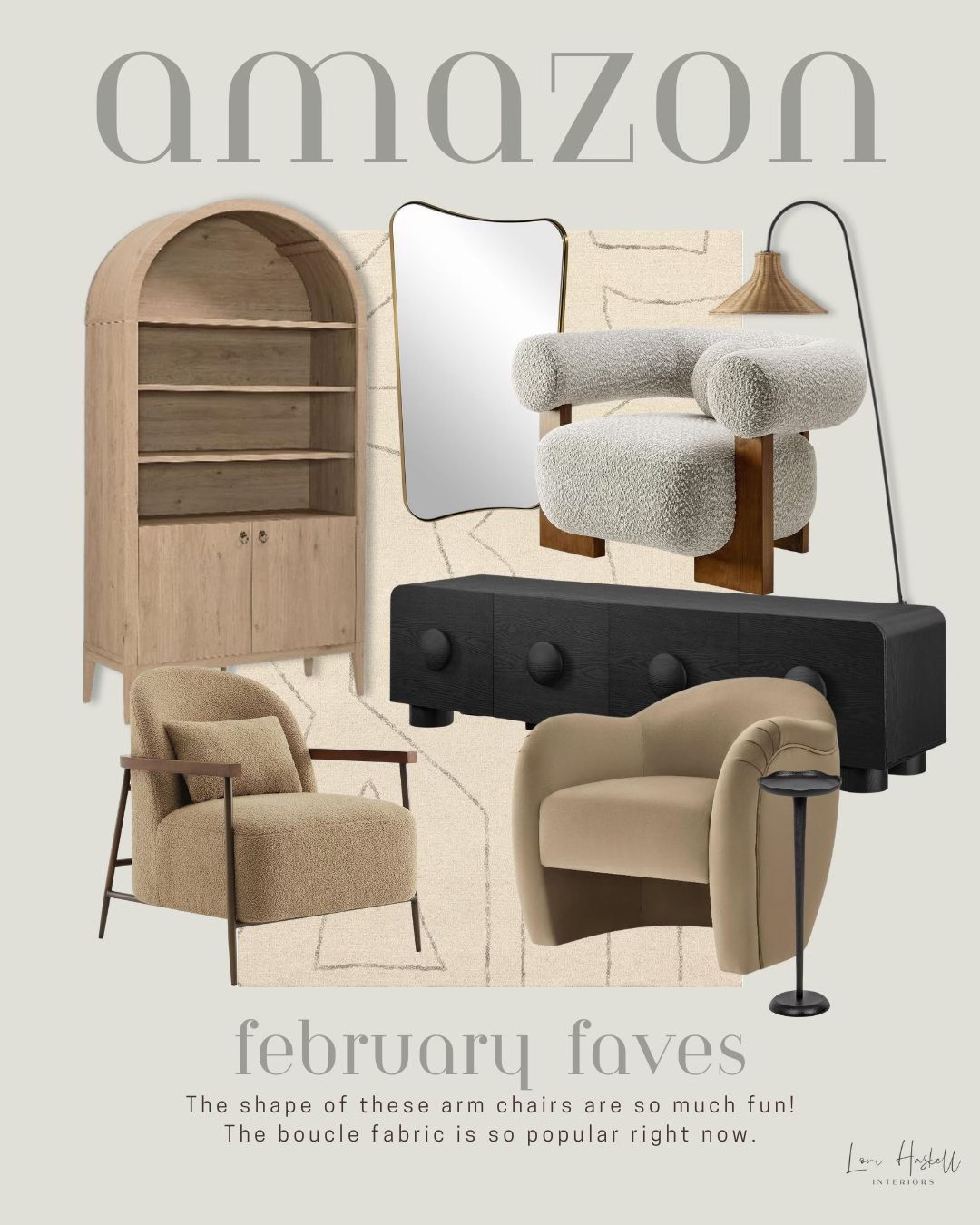 Modern organic home decor

Arm chair 
Home decor 
Hutch 
Rug 
Lamp 

#LTKOver40 #LTKStyleTip #LTKHome