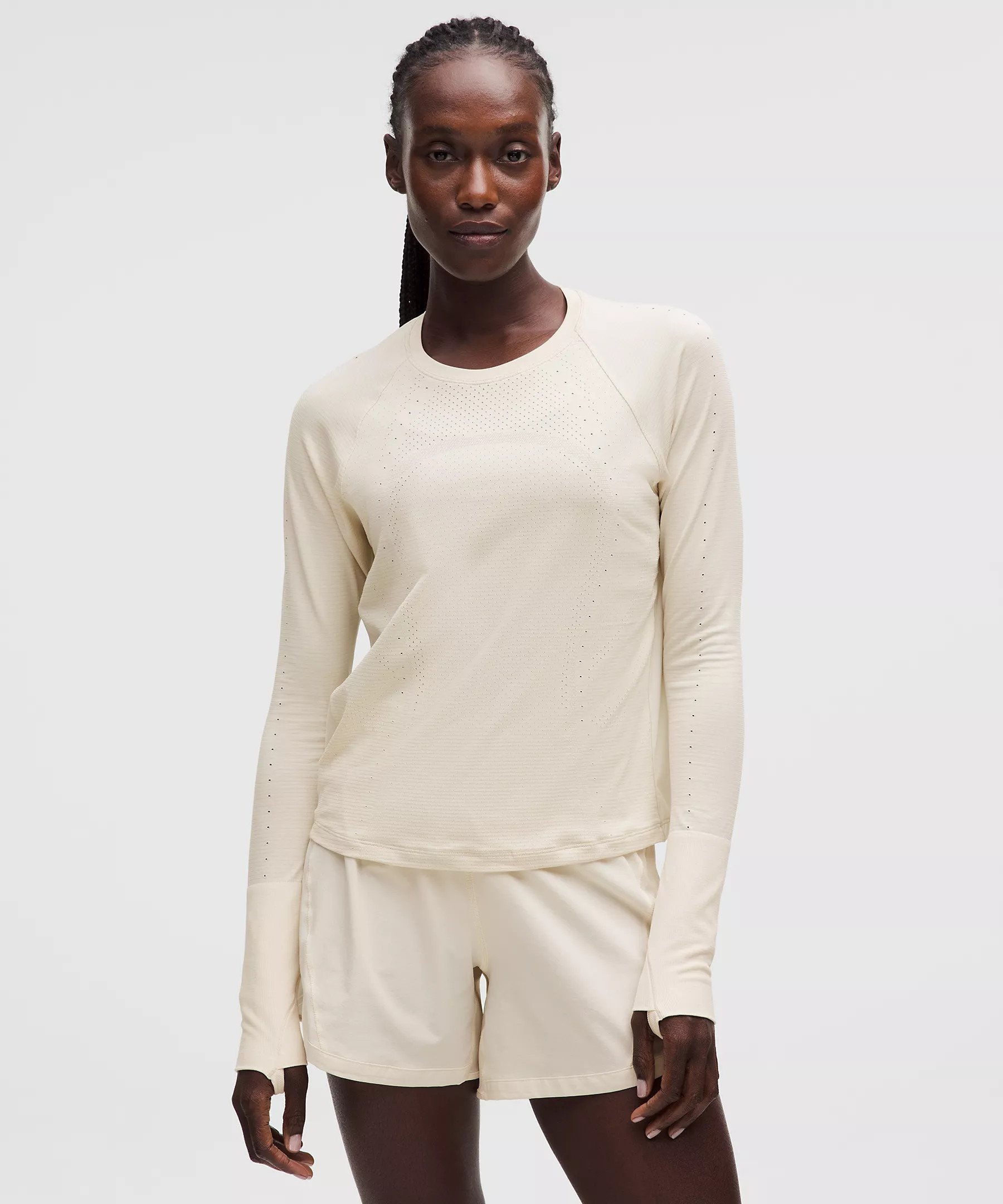 Swiftly Mesh-Back Long-Sleeve Shirt | Lululemon (US)