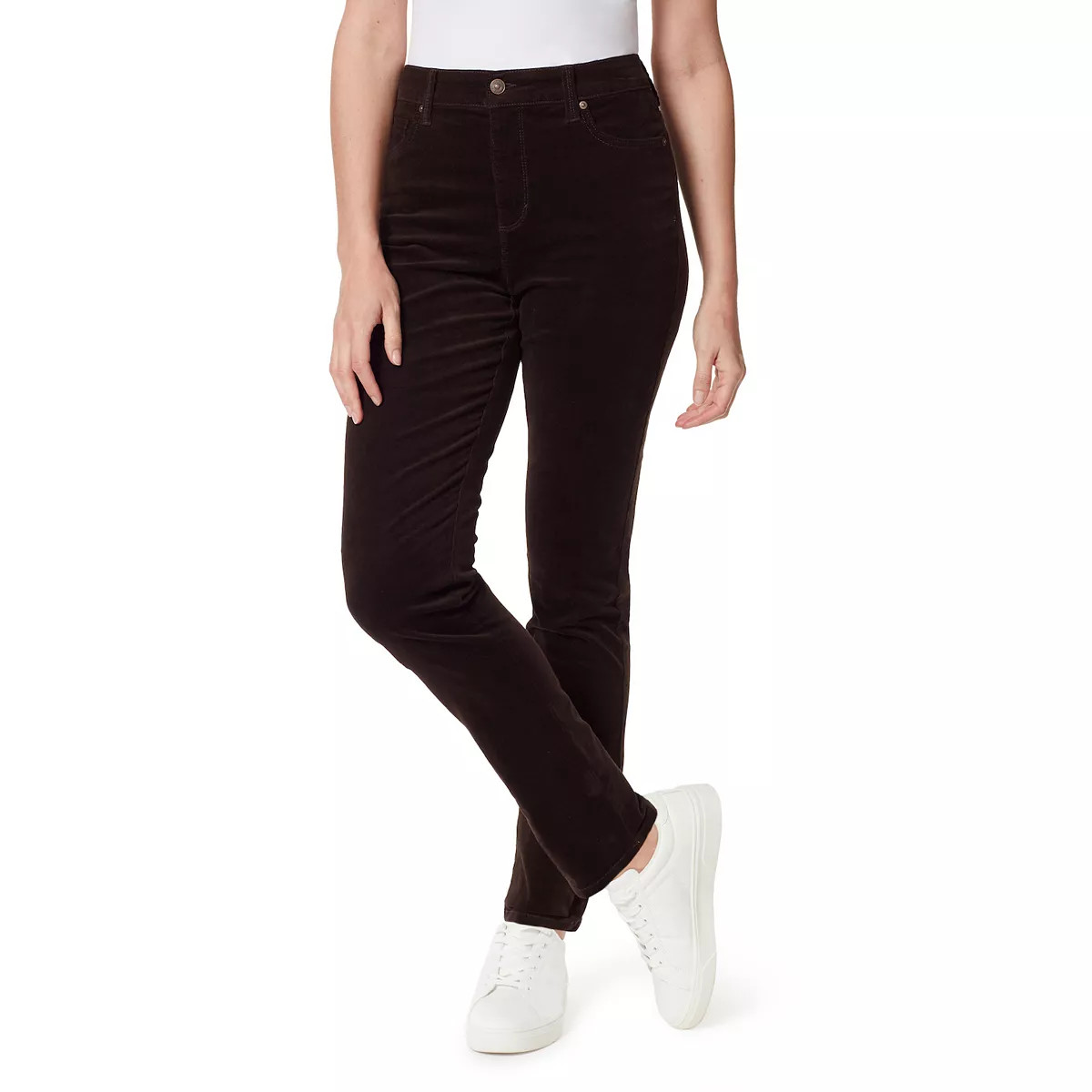 Women's Gloria Vanderbilt Amanda Modern Slim Corduroy Jeans | Kohl's