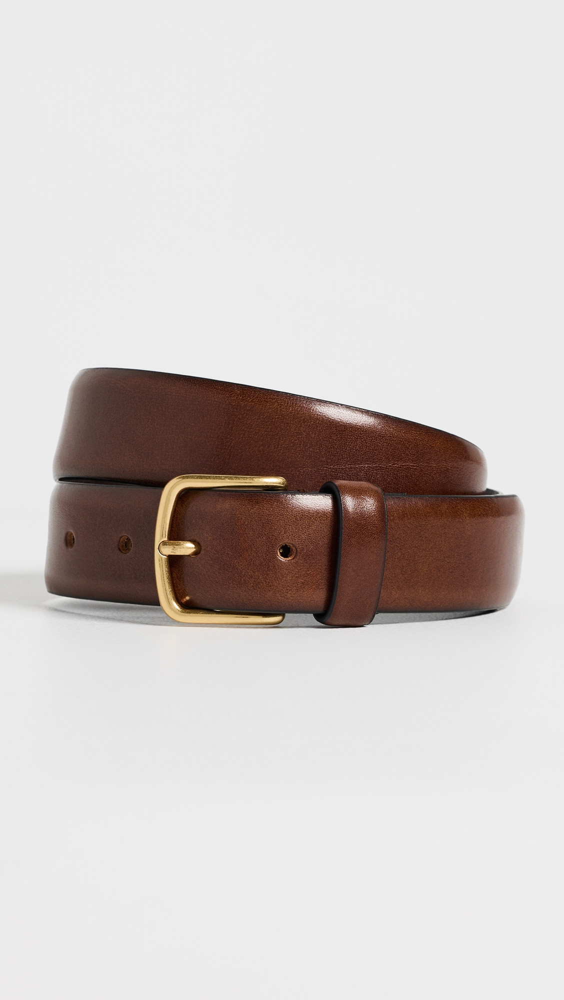 Vince Women's Kaia 32mm Leather Belt Date M | Shopbop