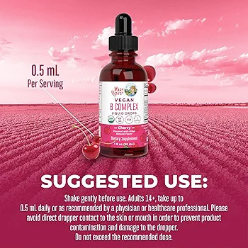 MaryRuth Organics Vitamin B Complex | B Complex Vitamins | 2 Month Supply | Biotin | Vitamin B12 ... | Amazon (US)