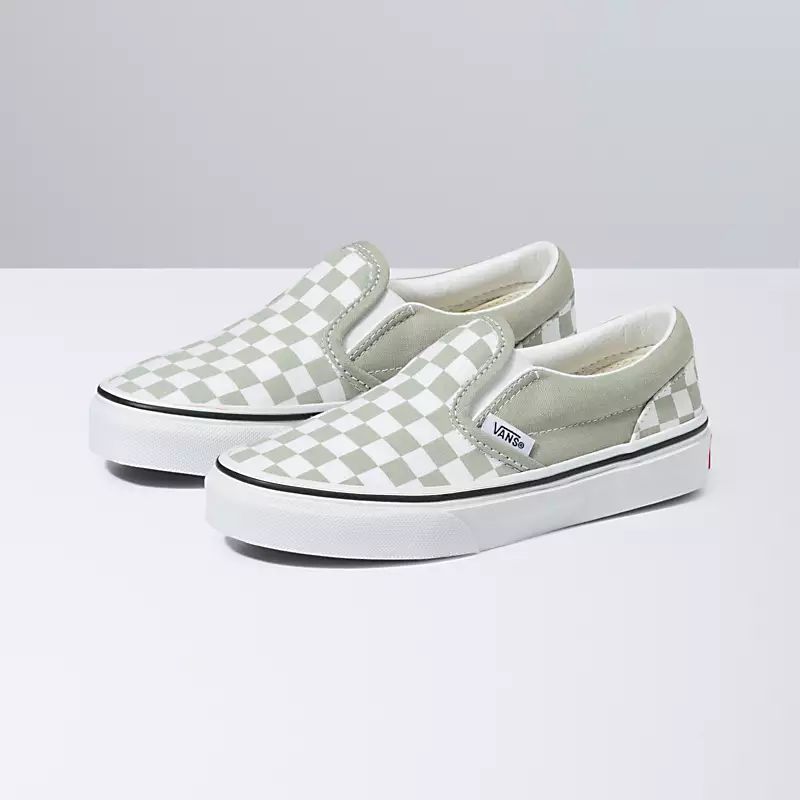 Kids Checkerboard Classic Slip-On Shoe | Vans (US)