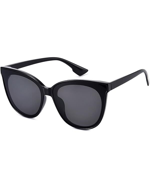 mosanana Fashion Cat Eye Sunglasses for Women Oversized Style MS51802 | Amazon (US)