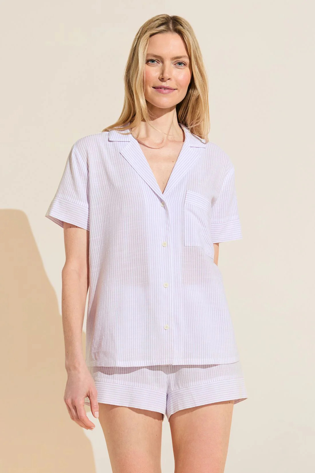 Nautico Shortie Short PJ Set | Eberjey
