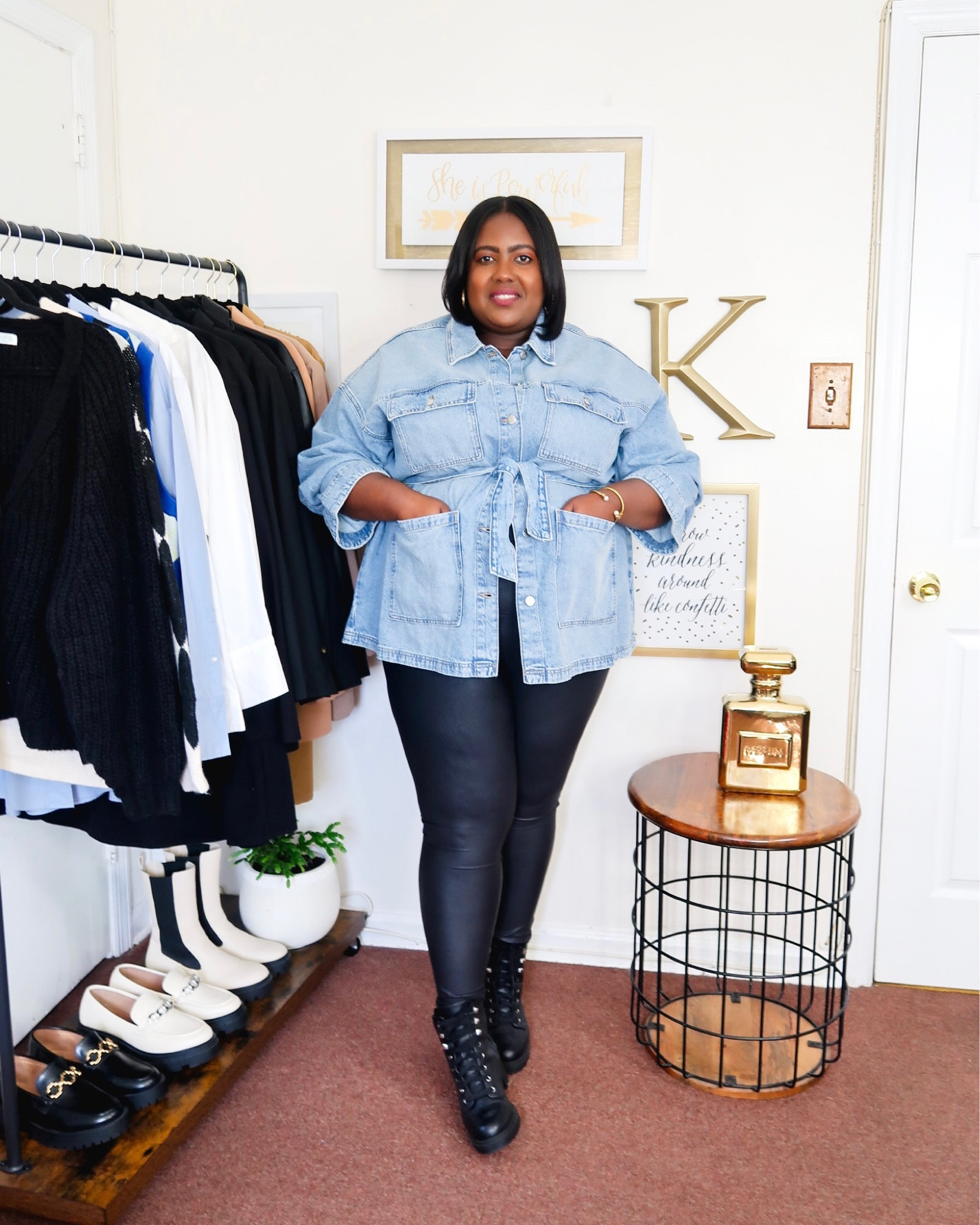 Styling my favorite Walmart leggings. 

#LTKfindsunder50 #LTKSeasonal #LTKplussize