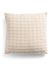 20x20 Knit Squares Pillow | Marshalls