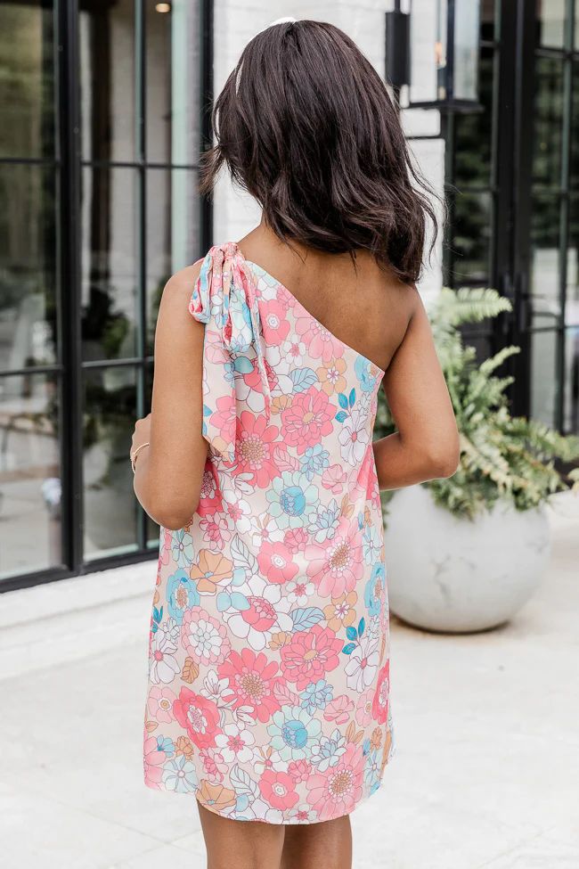 Thriving All Night Retro Floral Mini Dress FINAL SALE | Pink Lily