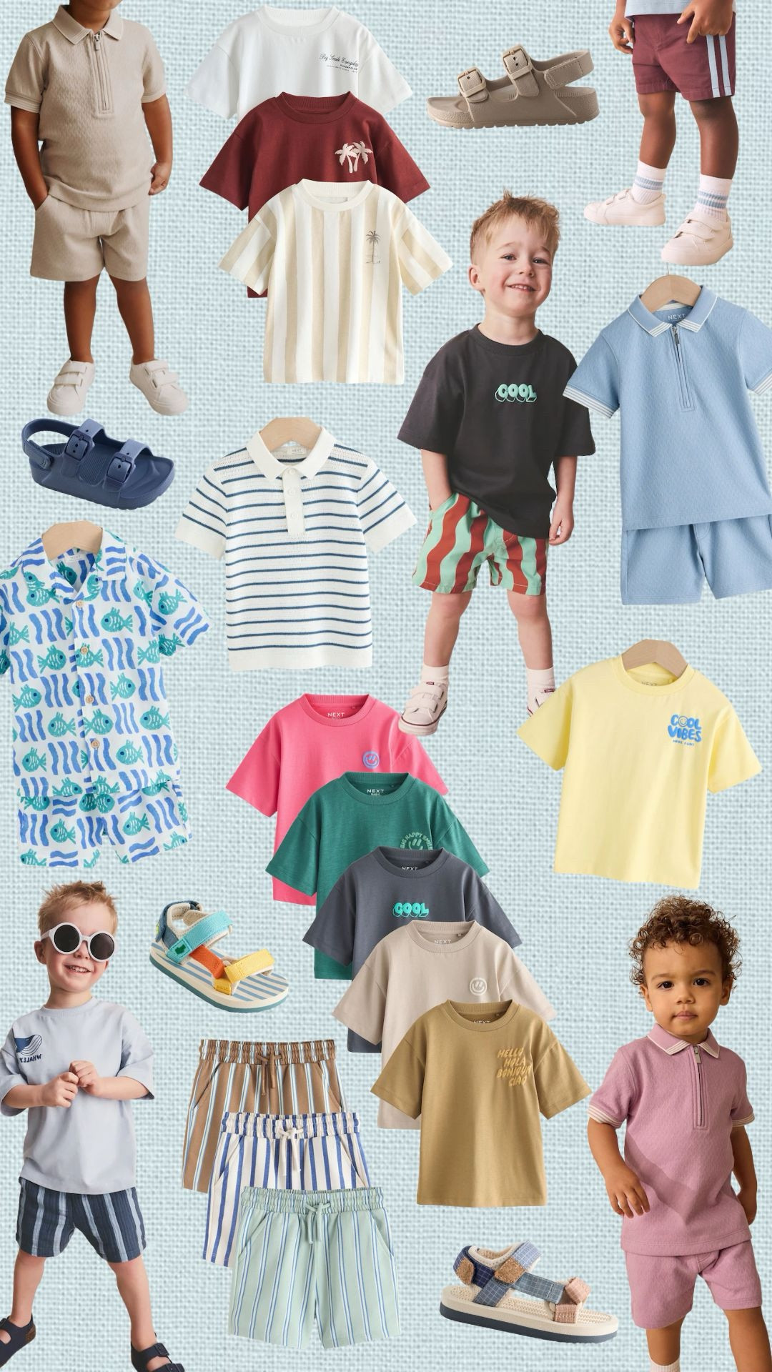 Toddler spring outfits for boys. Easter outfits for boy. Beach vacation outfits for little boy. Kids and Boys sandals. 

#ltkspringstyle

#LTKKids #LTKSeasonal #LTKSaleAlert