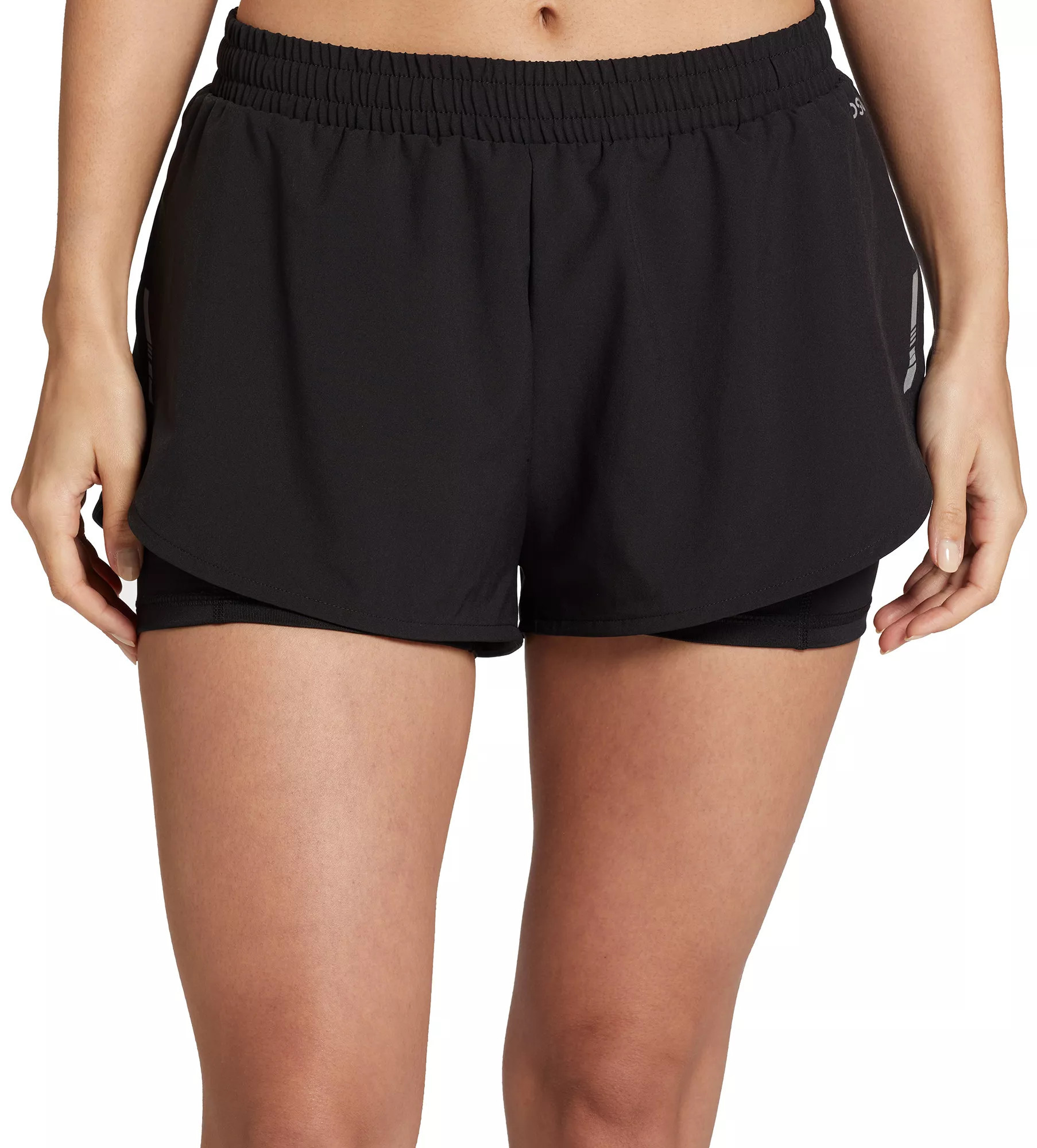 DSG Women's 3" 2-in-1 Shorts, XXL, Pure Black | DICK'S Sporting Goods