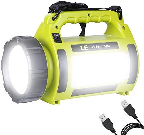 LE Rechargeable LED Camping Lantern, 1000LM, 5 Light Modes, Power Bank, IPX4 Waterproof, Perfect ... | Amazon (US)