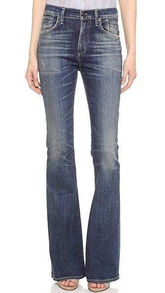 Citizens Of Humanity Fleetwood High Rise Flare Jeans - Harvest Moon | Shopbop