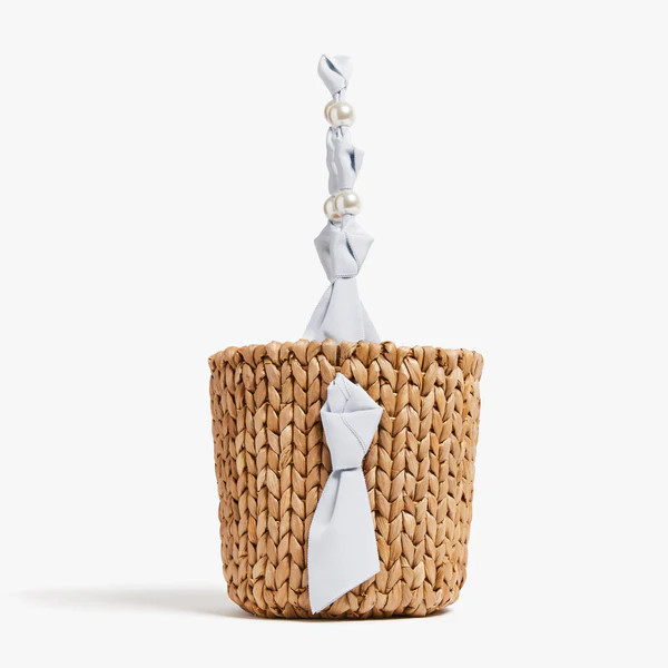 Petite Isla Bahia Basket Pearl Something Blue | Pamela Munson
