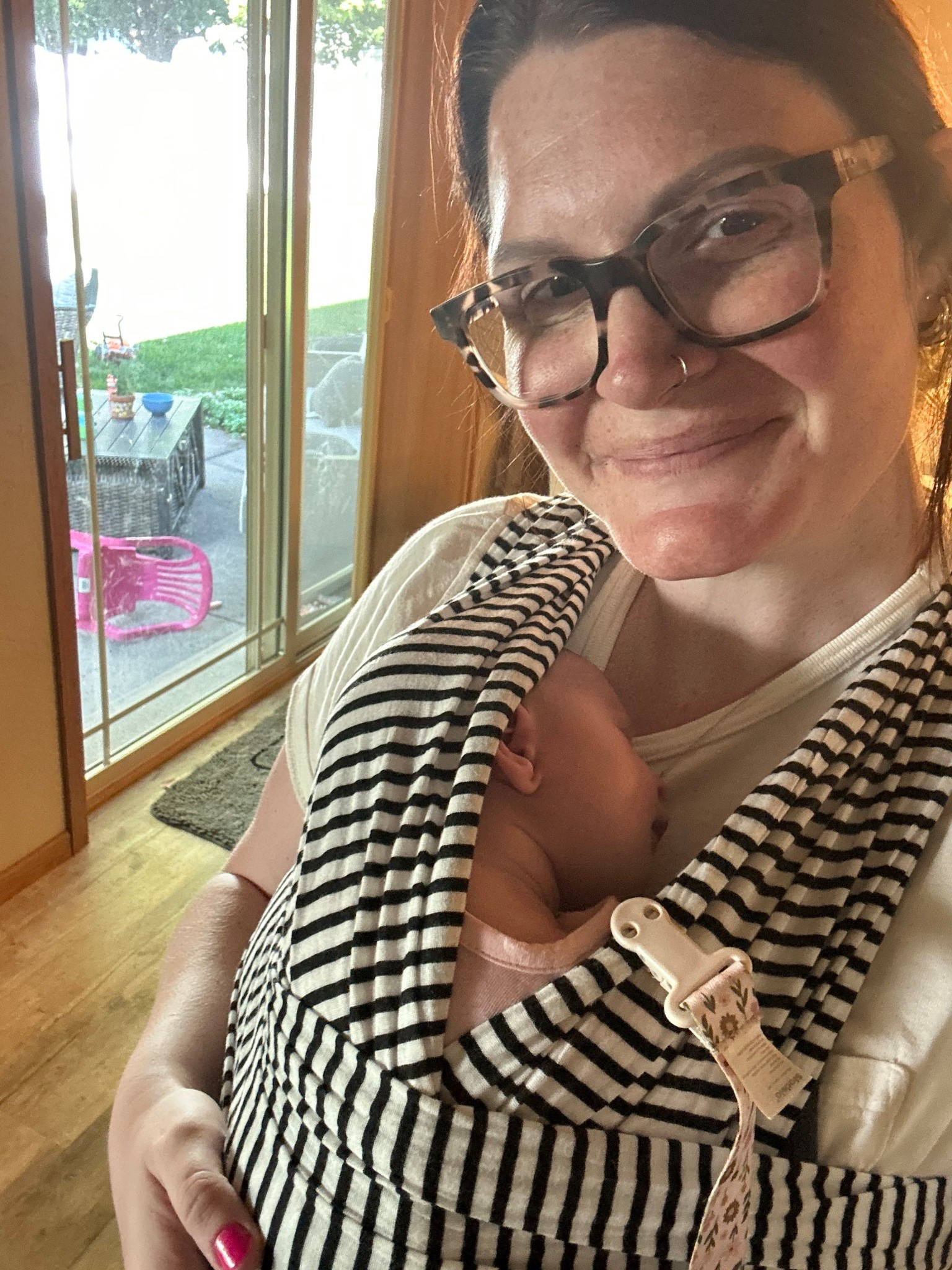 Love the solly baby wrap for my 3 week old 

#LTKBaby