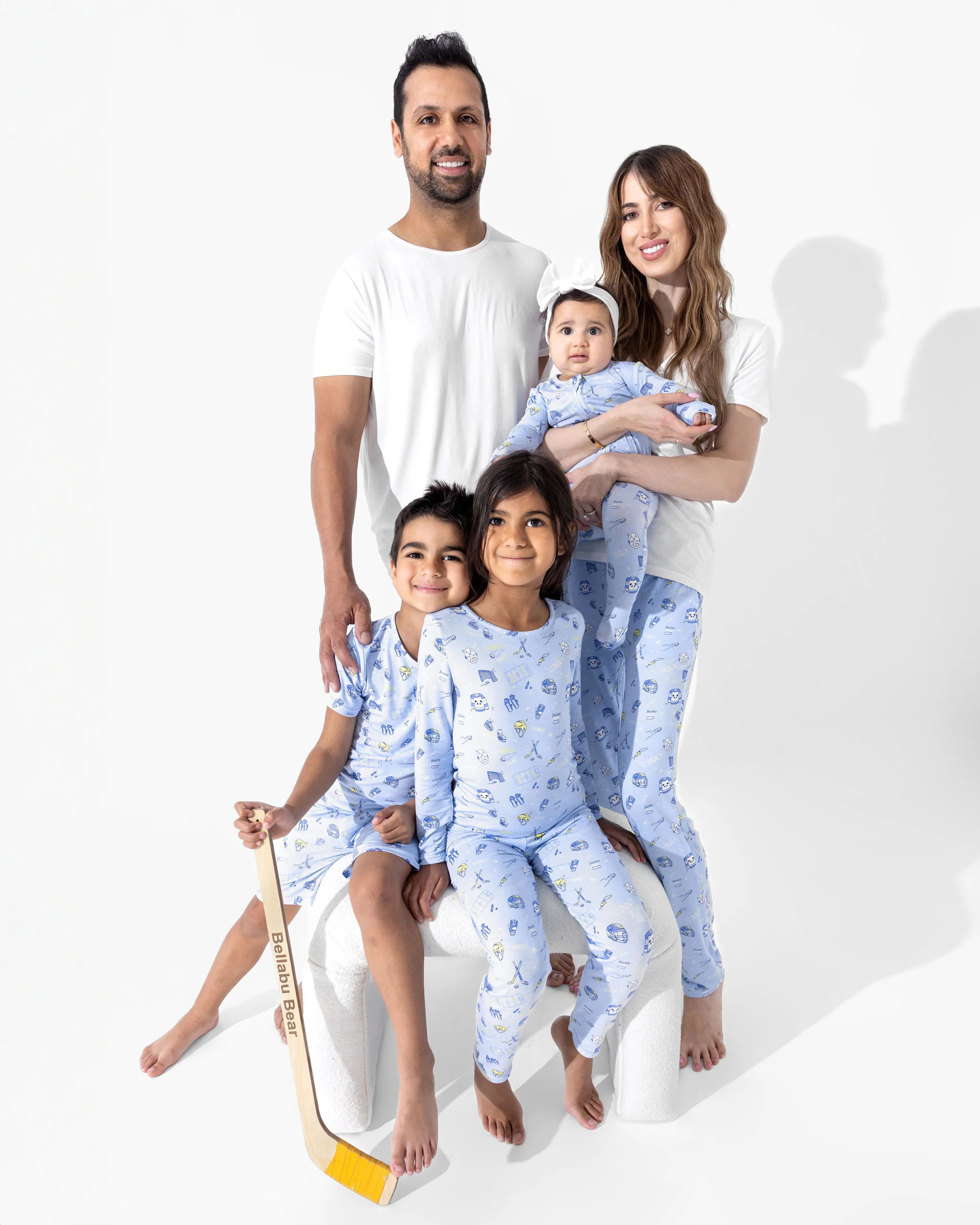 Hockey Bamboo Kids Pajamas | Bellabu Bear