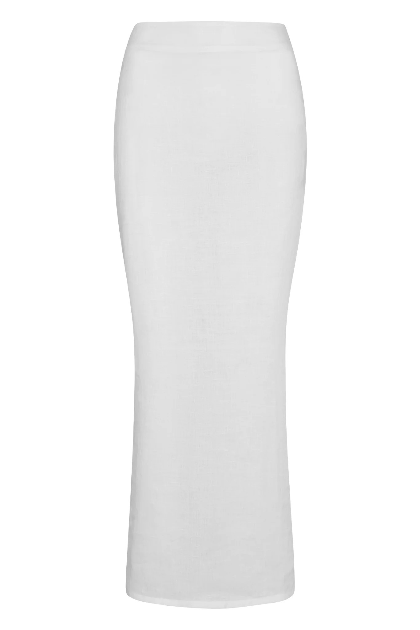 Fontelina Linen Skirt - White | Monday Swimwear