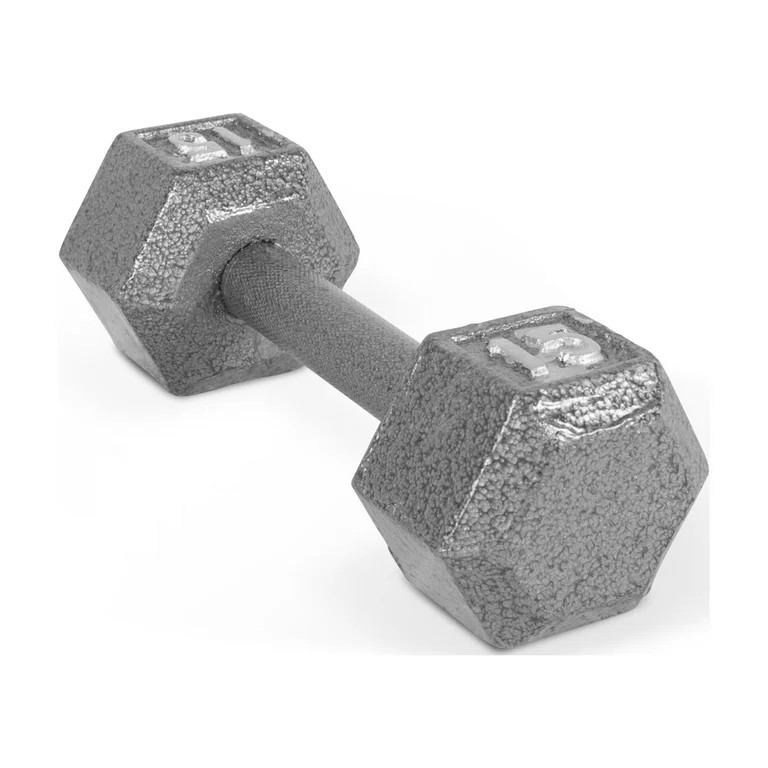 CAP Barbell 15lb Cast Iron Hex Dumbbell, Single | Walmart (US)