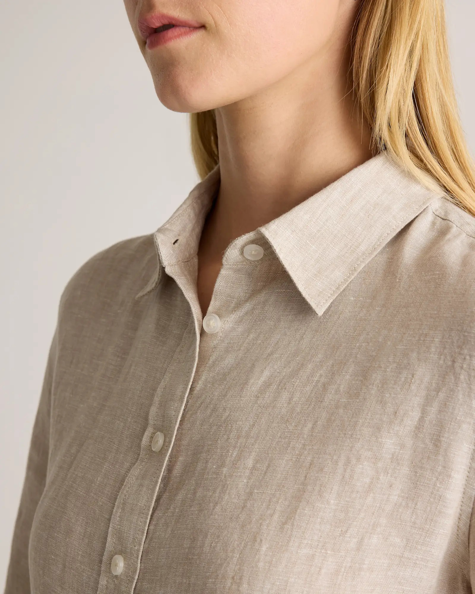 100% European Linen Long Sleeve Shirt | Quince