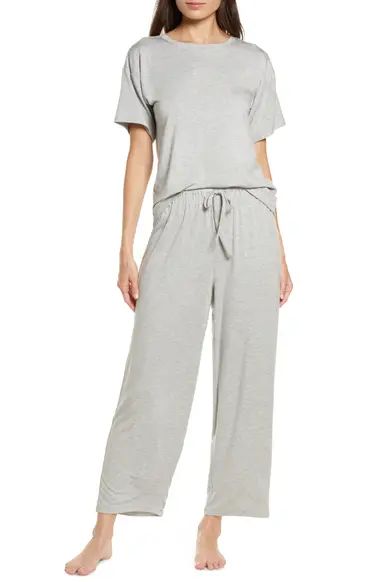 Nordstrom Moonlight Eco Easy Crop Pajamas | Nordstrom