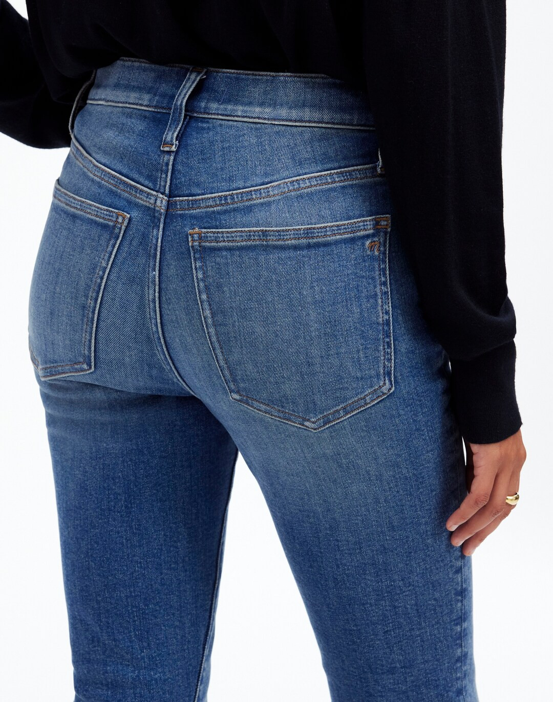 Kick Out Crop Jeans in Corley Wash: Raw-Hem Edition | Madewell