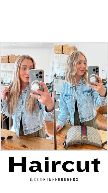 Before and After 💇🏼‍♀️ Couldn’t love my new haircut more! 😍 The long hair was weighing me down 😩 and so much work, plus I always just wanted it up! 🙃 Even though I worked so hard to grow it out, I’m obsessed with it short! 🙌🏻 You can shop what I wore via the link in my bio > Shop my Reels/IG Posts ➡️

Haircut, denim jacket, beauty, spring outfits 

#LTKstyletip #LTKsalealert #LTKfindsunder100