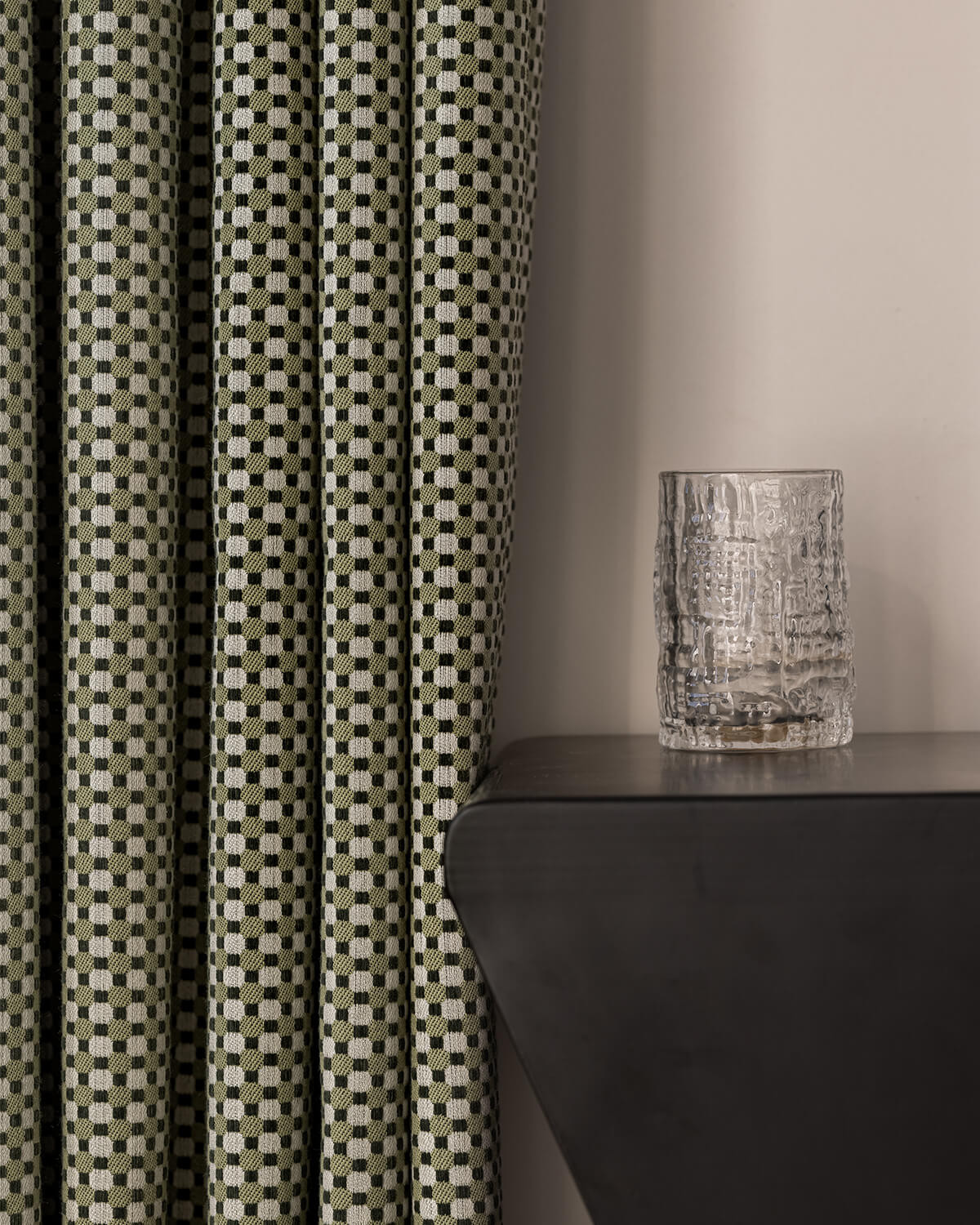 Frankie Plaid Pinch Pleated Curtains | THREE GIRLS | Three Girls Curtains