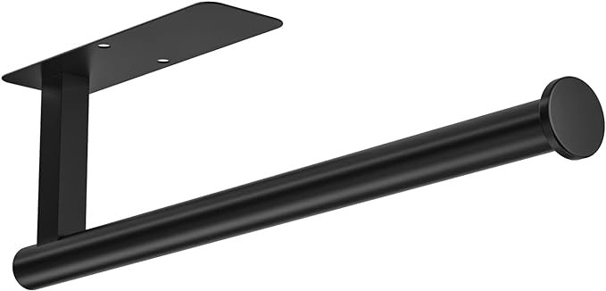 ASTOFLI Paper Towel Holder Under Cabinet No Drilling, Self Adhesive Paper Towel Holder Wall Mount... | Amazon (US)