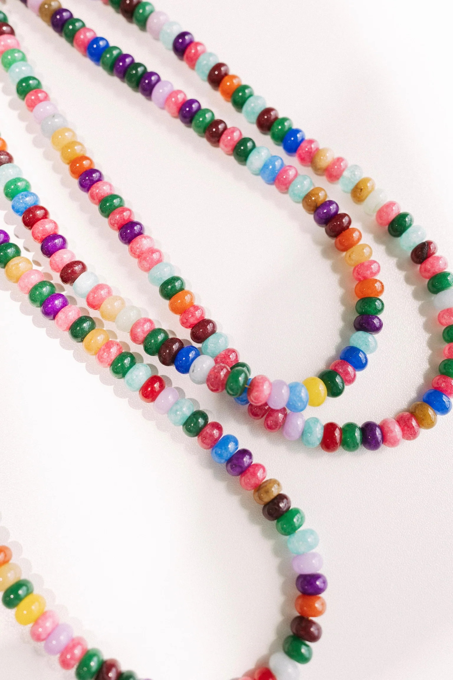 Wendy Beaded Necklace - Rainbow | BÉLJOY