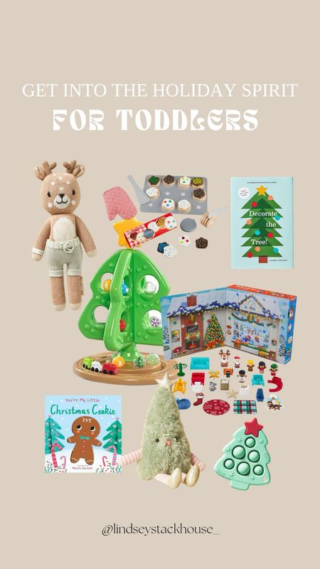 Get into the holiday spirit gift guide for toddlers

#LTKHoliday #LTKSeasonal #LTKGiftGuide