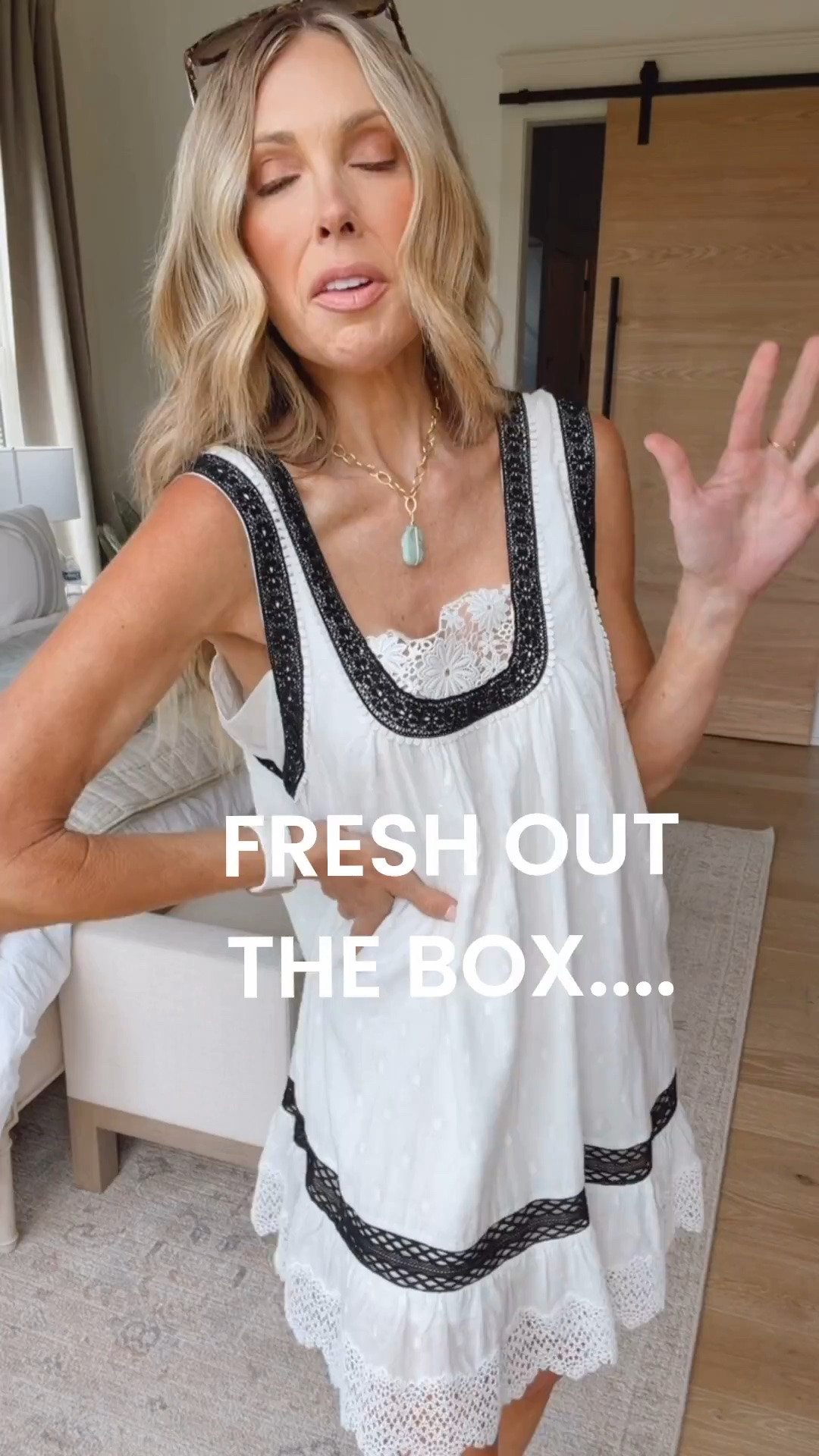 Size DOWN but it's so pretty... 
Use code JENNYR20 to get 20% off Anthro now until 6/28. 
@Anthropologie #anthropartner