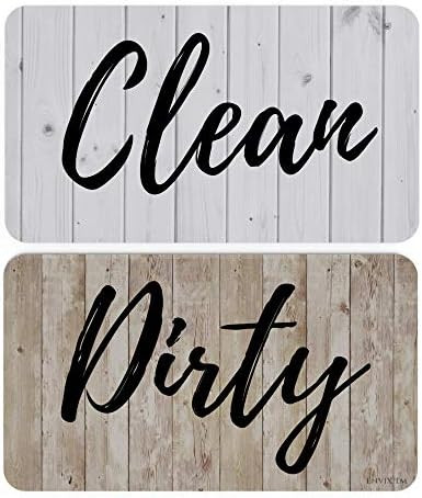 ENVIX Dishwasher Magnet for Better Kitchen Organization; Double Sided Clean Dirty Magnet That’s... | Amazon (US)