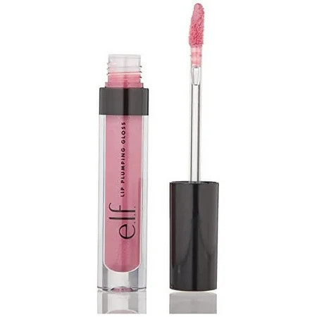 e.l.f. Lip Plumping Gloss High-Shine Liquid Lip Color Creates Fuller Lips & Plumper Pout Moisturizing Formula Mauve Lady 0.09 Fl Oz | Walmart (US)