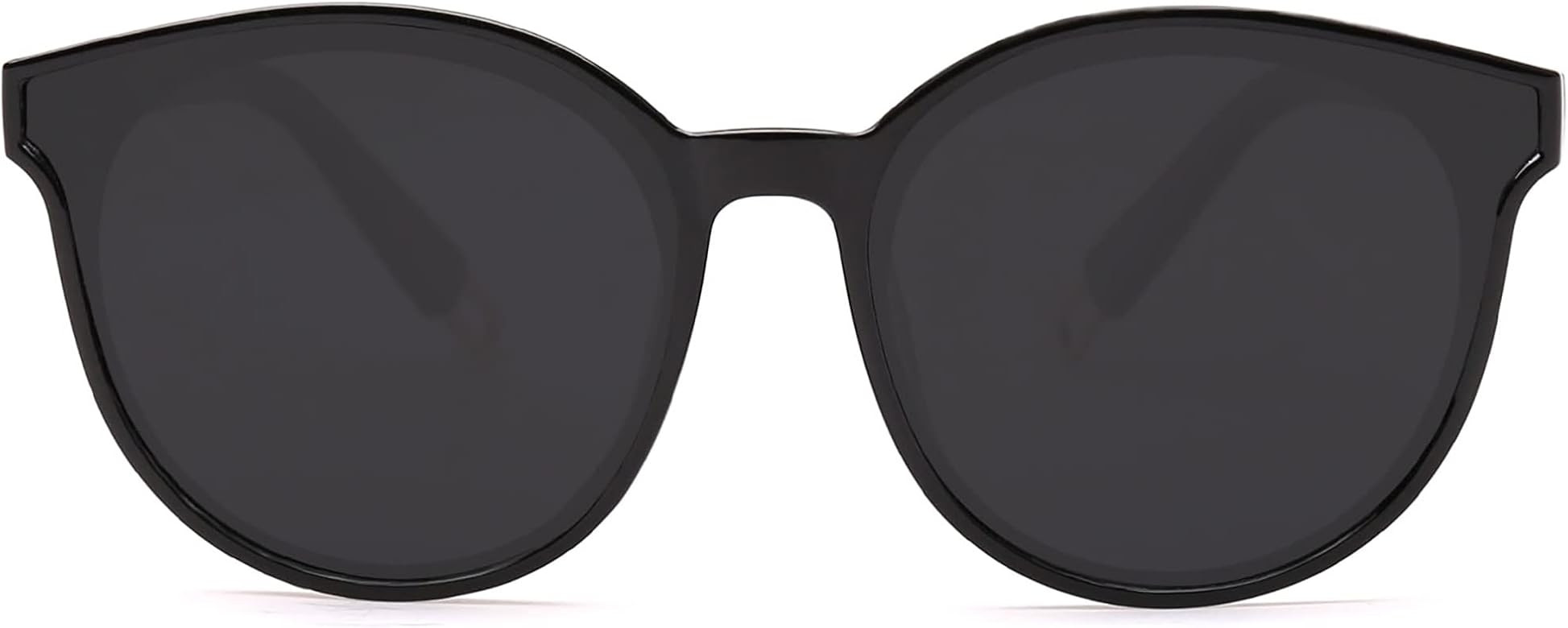 SOJOS Oversized Round Sunglasses for Women and Men | Amazon (US)