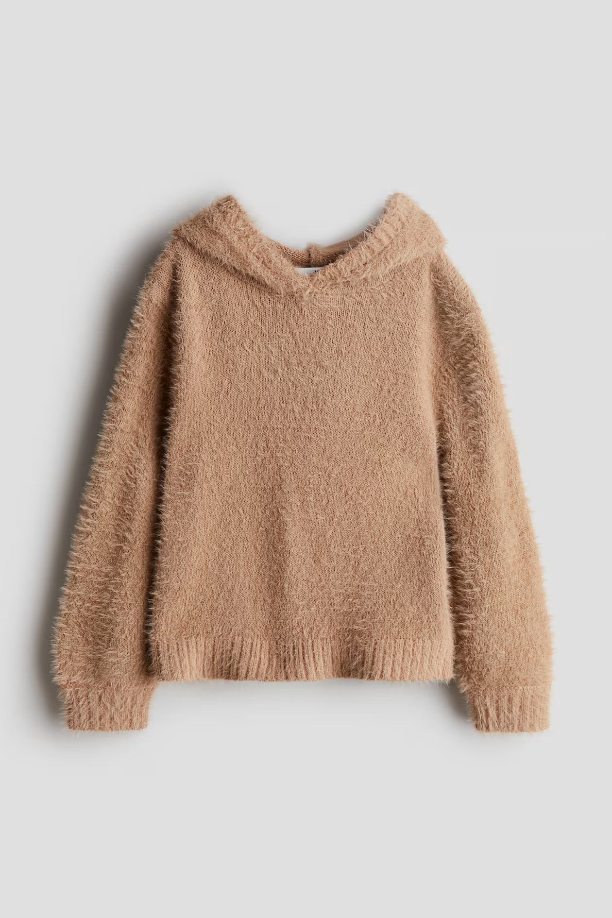 Fluffy-Knit Hoodie | H&M (US + CA)