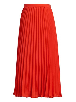 Petite Pleated Midi Skirt | Banana Republic US