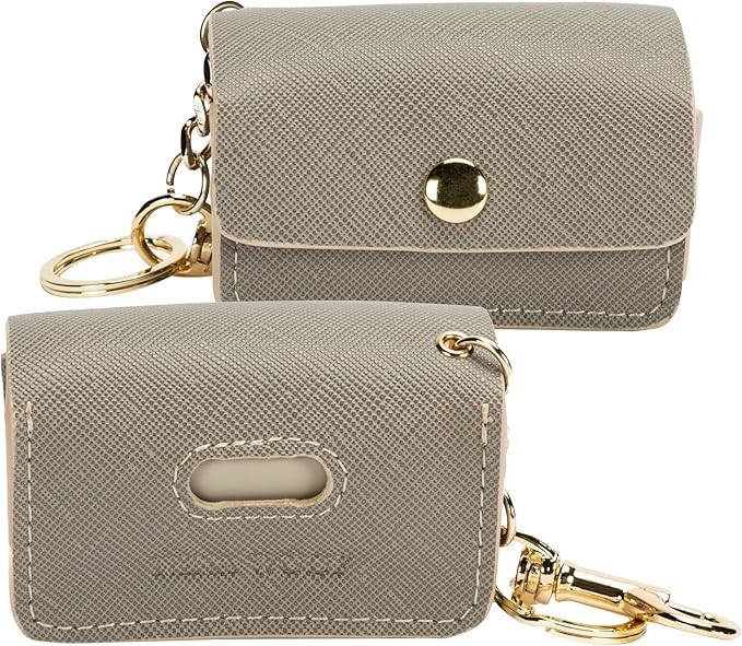 Leather Poop Bag Holder- Versatile Vegan Leather Waste Bag Holder for Dog Poop, Accessories, & Le... | Amazon (US)