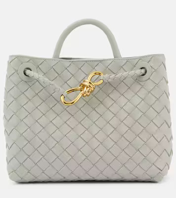 Andiamo Small leather tote bag | Mytheresa (US/CA)