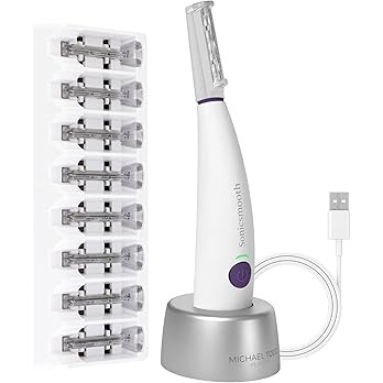 Michael Todd Beauty Sonicsmooth Dermaplane Razor for Women Face + Eyebrow trimmer Dermaplaning Sy... | Amazon (US)