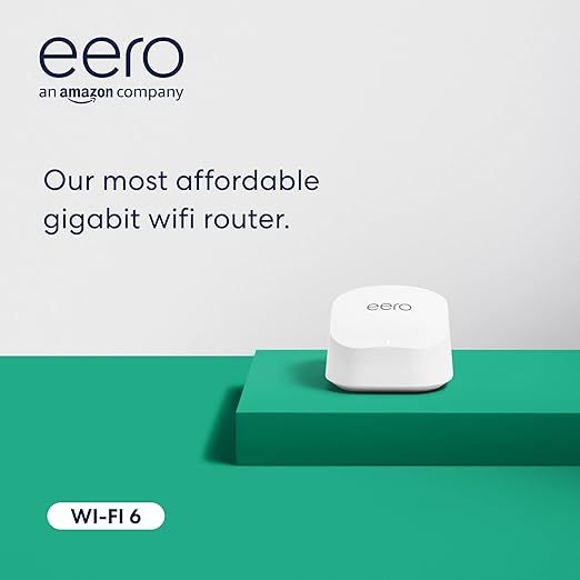 Introducing Amazon eero 6+ dual-band mesh Wi-Fi 6 router, with built-in Zigbee smart home hub and... | Amazon (US)