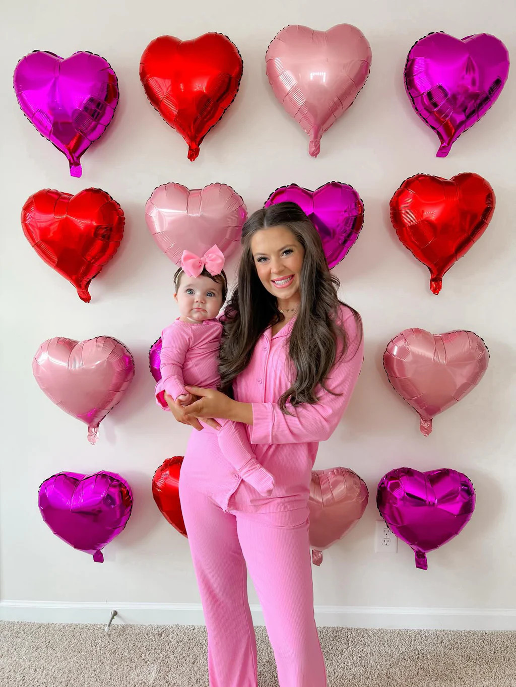 BUBBLEGUM RIB WOMEN’S RELAXED FLARE DREAM SET | Dream Big Little Co.